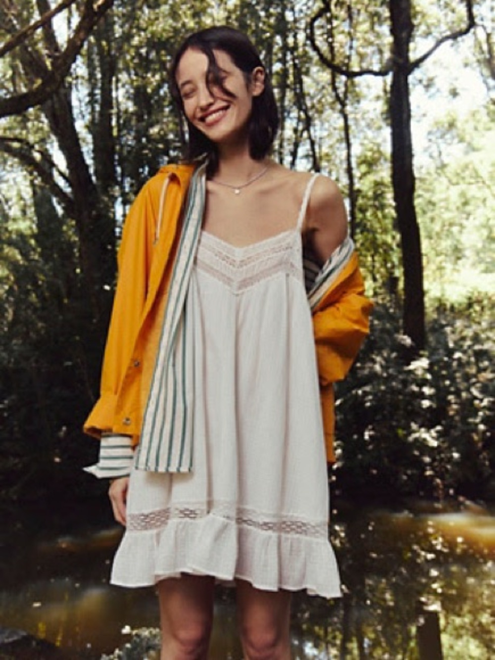 Free People Sabrina Mini Slip